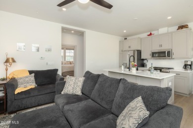 Discover this fully furnished, move-in-ready 1,360 sqft on Grand Elk Ranch and Club in Colorado - for sale on GolfHomes.com, golf home, golf lot