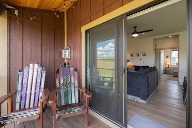 Discover this fully furnished, move-in-ready 1,360 sqft on Grand Elk Ranch and Club in Colorado - for sale on GolfHomes.com, golf home, golf lot