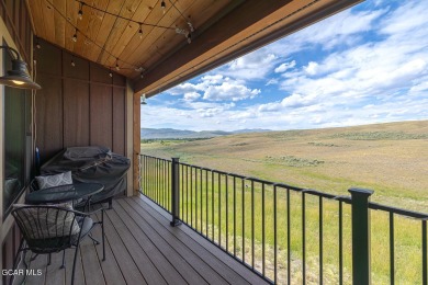 Discover this fully furnished, move-in-ready 1,360 sqft on Grand Elk Ranch and Club in Colorado - for sale on GolfHomes.com, golf home, golf lot