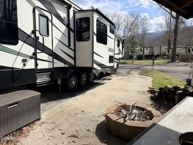 Nice RV Lot that backs up to the mountain giving it a more on Bent Creek Golf Course in Tennessee - for sale on GolfHomes.com, golf home, golf lot