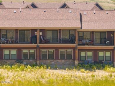 Watch Video! This exquisite 1,360 sqft, 3-bedroom, 2.5-bathroom on Grand Elk Ranch and Club in Colorado - for sale on GolfHomes.com, golf home, golf lot
