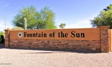 Fountain of the Sun * Golf Course/Guarded 
 Active Adult on Fountain of the Sun Country Club in Arizona - for sale on GolfHomes.com, golf home, golf lot