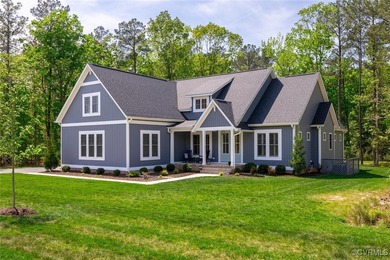 PRICE IMPROVEMENT! Welcome to this 2022 custom-built on Lake Chesdin Golfers Club in Virginia - for sale on GolfHomes.com, golf home, golf lot