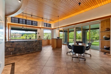 Experience waterfront luxury  mountain serenity in this on Eagle Bend Golf Course in Montana - for sale on GolfHomes.com, golf home, golf lot