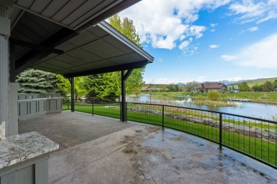 Experience waterfront luxury  mountain serenity in this on Eagle Bend Golf Course in Montana - for sale on GolfHomes.com, golf home, golf lot