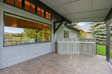 Experience waterfront luxury  mountain serenity in this on Eagle Bend Golf Course in Montana - for sale on GolfHomes.com, golf home, golf lot