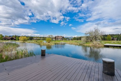 Experience waterfront luxury  mountain serenity in this on Eagle Bend Golf Course in Montana - for sale on GolfHomes.com, golf home, golf lot