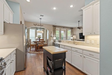 KITCHEN & PRIMARY BATH RENOVATED. UPDATED TRAVIS FLOOR PLAN IN on Heritage Ranch Golf and Country Club in Texas - for sale on GolfHomes.com, golf home, golf lot