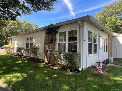 Great location. Corner unit Greenbriar Model with heated and on Leisure Village Golf Course in New York - for sale on GolfHomes.com, golf home, golf lot