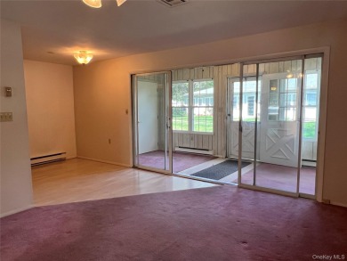 Great location. Corner unit Greenbriar Model with heated and on Leisure Village Golf Course in New York - for sale on GolfHomes.com, golf home, golf lot