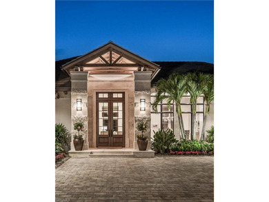 Discover refined coastal luxury in this exceptional estate on Club at Pelican Bay Golf Course in Florida - for sale on GolfHomes.com, golf home, golf lot