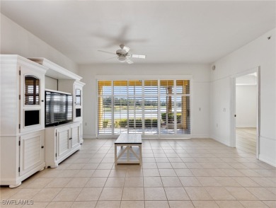 Nestled up to stunning waterfront and golf course views in the on Miromar Lakes Golf Club in Florida - for sale on GolfHomes.com, golf home, golf lot