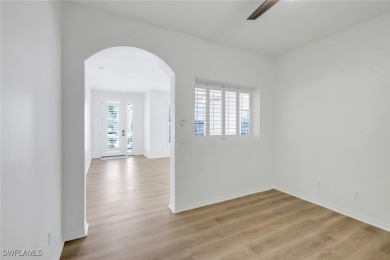 Welcome home to this beautiful and bright first-floor, corner on Spanish Wells Golf and Country Club in Florida - for sale on GolfHomes.com, golf home, golf lot