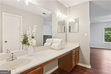 Welcome to this spacious and versatile end-unit townhome in the on Indian Hills Country Club in Georgia - for sale on GolfHomes.com, golf home, golf lot