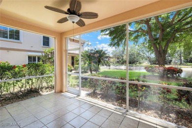 Welcome home to this beautiful and bright first-floor, corner on Spanish Wells Golf and Country Club in Florida - for sale on GolfHomes.com, golf home, golf lot