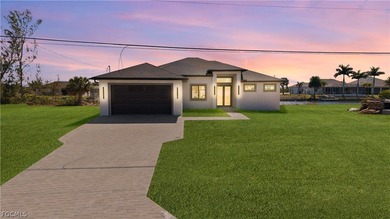 Exclusive new construction waterfront residence that redefines on Burnt Store Golf Club in Florida - for sale on GolfHomes.com, golf home, golf lot