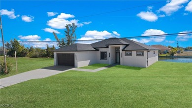 Exclusive new construction waterfront residence that redefines on Burnt Store Golf Club in Florida - for sale on GolfHomes.com, golf home, golf lot