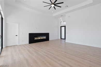 Exclusive new construction waterfront residence that redefines on Burnt Store Golf Club in Florida - for sale on GolfHomes.com, golf home, golf lot