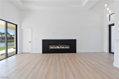 Exclusive new construction waterfront residence that redefines on Burnt Store Golf Club in Florida - for sale on GolfHomes.com, golf home, golf lot