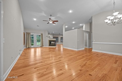 Located in the gated Woodlake Country Club community.

Tucked on Woodlake Country Club in North Carolina - for sale on GolfHomes.com, golf home, golf lot