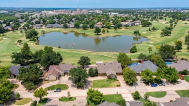 Stunning Contemporary Home with Panoramic Golf Course Views in on The Greens Country Club in Oklahoma - for sale on GolfHomes.com, golf home, golf lot