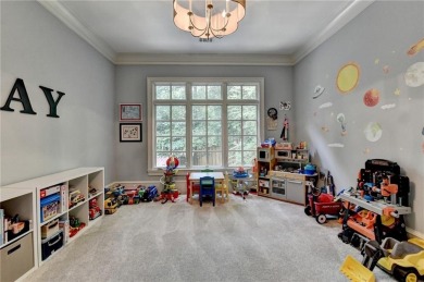 Executive 4-sided brick home on the coveted Lake Forrest Lane in on North Fulton Golf Course in Georgia - for sale on GolfHomes.com, golf home, golf lot