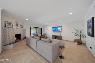 Light pours in, walls pushed back, and life flows indoors to out on McCormick Ranch Golf Club in Arizona - for sale on GolfHomes.com, golf home, golf lot