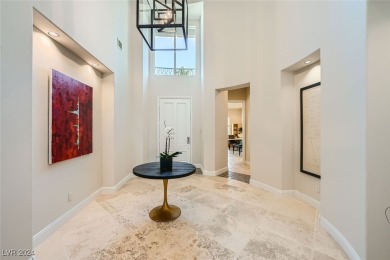 Step into the dramatic vaulted ceilings w/rotunda entryway & on Red Rock Country Club in Nevada - for sale on GolfHomes.com, golf home, golf lot