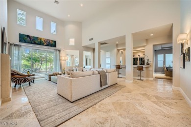 Step into the dramatic vaulted ceilings w/rotunda entryway & on Red Rock Country Club in Nevada - for sale on GolfHomes.com, golf home, golf lot