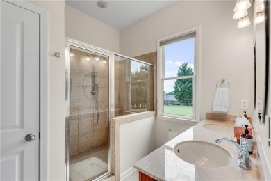 Welcome to this well-maintained, single-level David Weekley home on The Fairways at Laurel Canyon in Georgia - for sale on GolfHomes.com, golf home, golf lot