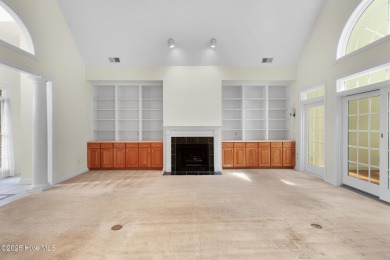 This stately brick home in Brandywine Bay enjoys a prime setting on Brandywine Bay Golf Club in North Carolina - for sale on GolfHomes.com, golf home, golf lot