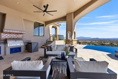 Experience a desert estate that transcends the traditional on FireRock Country Club in Arizona - for sale on GolfHomes.com, golf home, golf lot