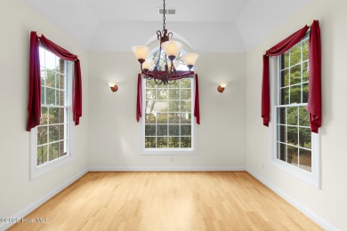This stately brick home in Brandywine Bay enjoys a prime setting on Brandywine Bay Golf Club in North Carolina - for sale on GolfHomes.com, golf home, golf lot