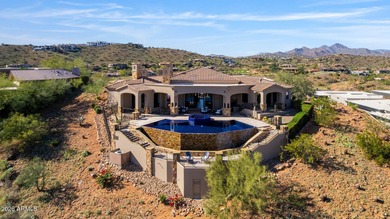 Experience a desert estate that transcends the traditional on FireRock Country Club in Arizona - for sale on GolfHomes.com, golf home, golf lot