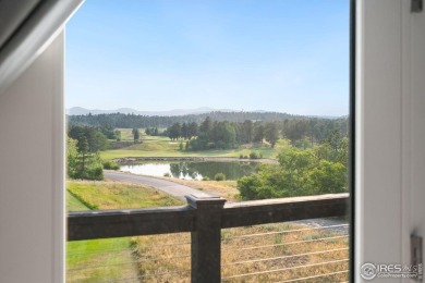 Welcome to this stunning mountain retreat nestled on the 17th on Fox Acres Country Club in Colorado - for sale on GolfHomes.com, golf home, golf lot