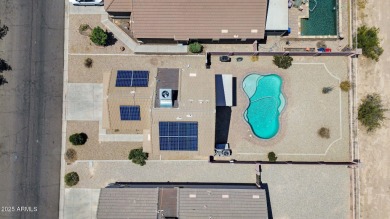 Recently painted inside and out! Beautiful Home with Heated Pool on Oasis Golf Club in Arizona - for sale on GolfHomes.com, golf home, golf lot