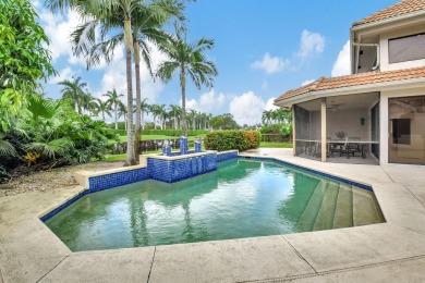 Lovely one-story, 3-bedroom + office home with lake and golf on St. Andrews Country Club of Boca Raton in Florida - for sale on GolfHomes.com, golf home, golf lot