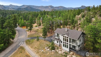 Welcome to this stunning mountain retreat nestled on the 17th on Fox Acres Country Club in Colorado - for sale on GolfHomes.com, golf home, golf lot