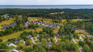 This stately brick home in Brandywine Bay enjoys a prime setting on Brandywine Bay Golf Club in North Carolina - for sale on GolfHomes.com, golf home, golf lot