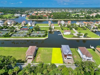 Build your Florida waterfront dream home on this Premier deep on Hammock Dunes Club in Florida - for sale on GolfHomes.com, golf home, golf lot
