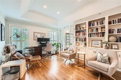 Nestled on a spacious meticulously landscaped site in East Cobbs on Atlanta Country Club in Georgia - for sale on GolfHomes.com, golf home, golf lot