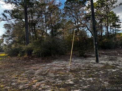 Beautiful Homesite in Citrus Springs!! This 1.57-acre corner lot on Pine Ridge Community Golf and Country Club in Florida - for sale on GolfHomes.com, golf home, golf lot