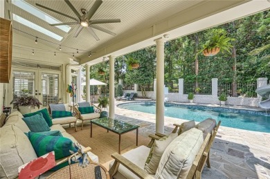 Nestled on a spacious meticulously landscaped site in East Cobbs on Atlanta Country Club in Georgia - for sale on GolfHomes.com, golf home, golf lot