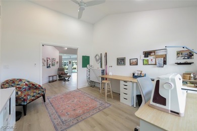 Stunning fully renovated 3BR/2BA ground-level home with private on Beachview Golf Club in Florida - for sale on GolfHomes.com, golf home, golf lot