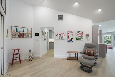 Stunning fully renovated 3BR/2BA ground-level home with private on Beachview Golf Club in Florida - for sale on GolfHomes.com, golf home, golf lot