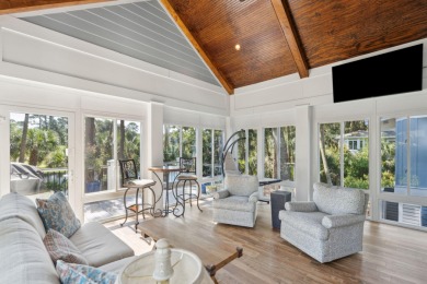 Beautiful custom-built home with expansive lagoon and golf on The Seabrook Island Club in South Carolina - for sale on GolfHomes.com, golf home, golf lot