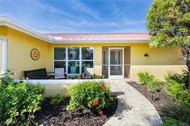Stunning fully renovated 3BR/2BA ground-level home with private on Beachview Golf Club in Florida - for sale on GolfHomes.com, golf home, golf lot