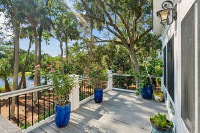 Beautiful custom-built home with expansive lagoon and golf on The Seabrook Island Club in South Carolina - for sale on GolfHomes.com, golf home, golf lot