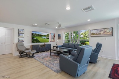 Stunning fully renovated 3BR/2BA ground-level home with private on Beachview Golf Club in Florida - for sale on GolfHomes.com, golf home, golf lot