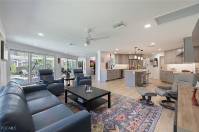 Stunning fully renovated 3BR/2BA ground-level home with private on Beachview Golf Club in Florida - for sale on GolfHomes.com, golf home, golf lot